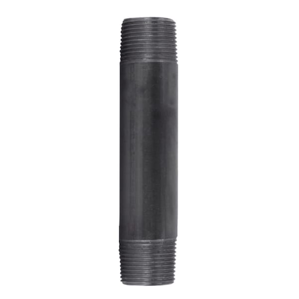 Ace Trading - Nipple STZ Industries 1 in. MIP each X 1 in. D MIP Black Steel 6 in. L Nipple 300UP1X6 - main